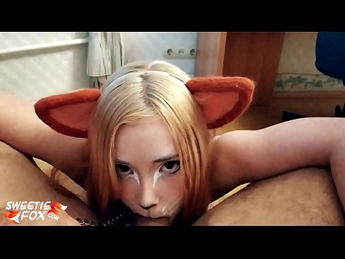 ❤️ 狐狸精吞下鸡巴并在嘴里射精 ️❌ 自制毛片❤